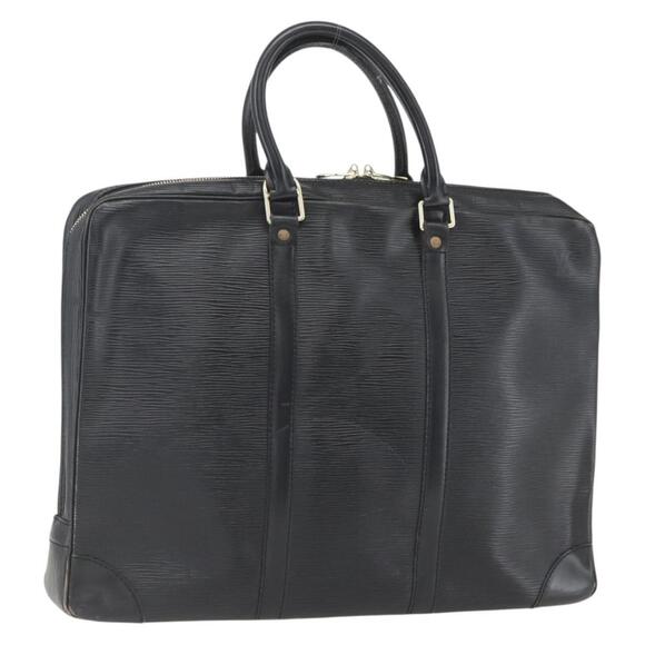 LOUIS VUITTON Handbags - LOUIS VUITTON Epi Porte Documents Voyage Business Bag Black M40321 Auth 162287